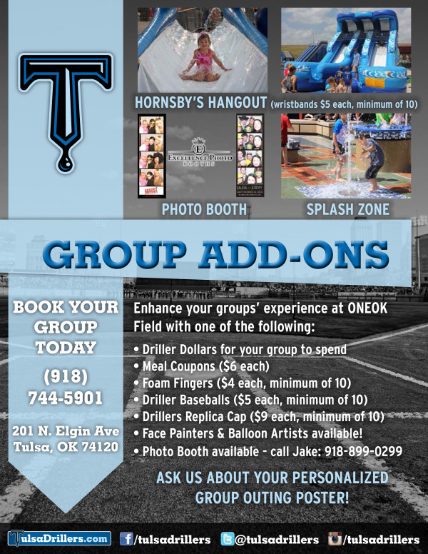Tulsa Drillers and Excellence Photo Booths